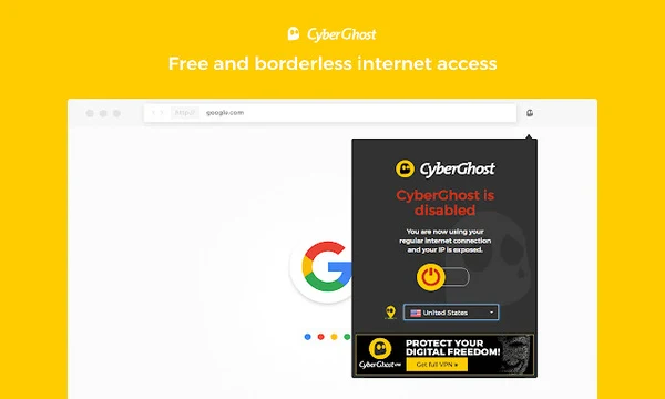 أضافة CyberGhost