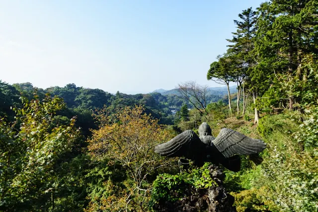 半僧坊大権現・見晴らし台からの眺め～鎌倉