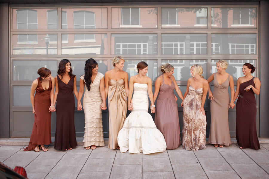 Long Bridesmaids Dresses