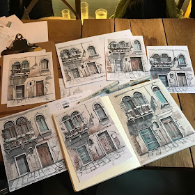 06-Coloring-Options-Ekaterina-Plastinina-Екатерина-Пластинина-Architectural-Drawings-www-designstack-co
