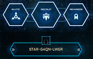 This is a referral code for Star Citizen.  Place it in the Referral box to recieve 5,000 UEC!