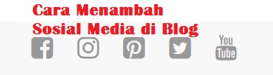 cara menambah widget sosial media keren di blog