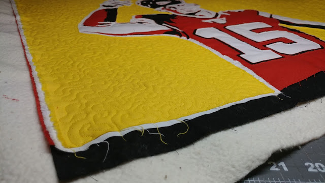 Chiefs quarterback Patrick Mahomes quilt