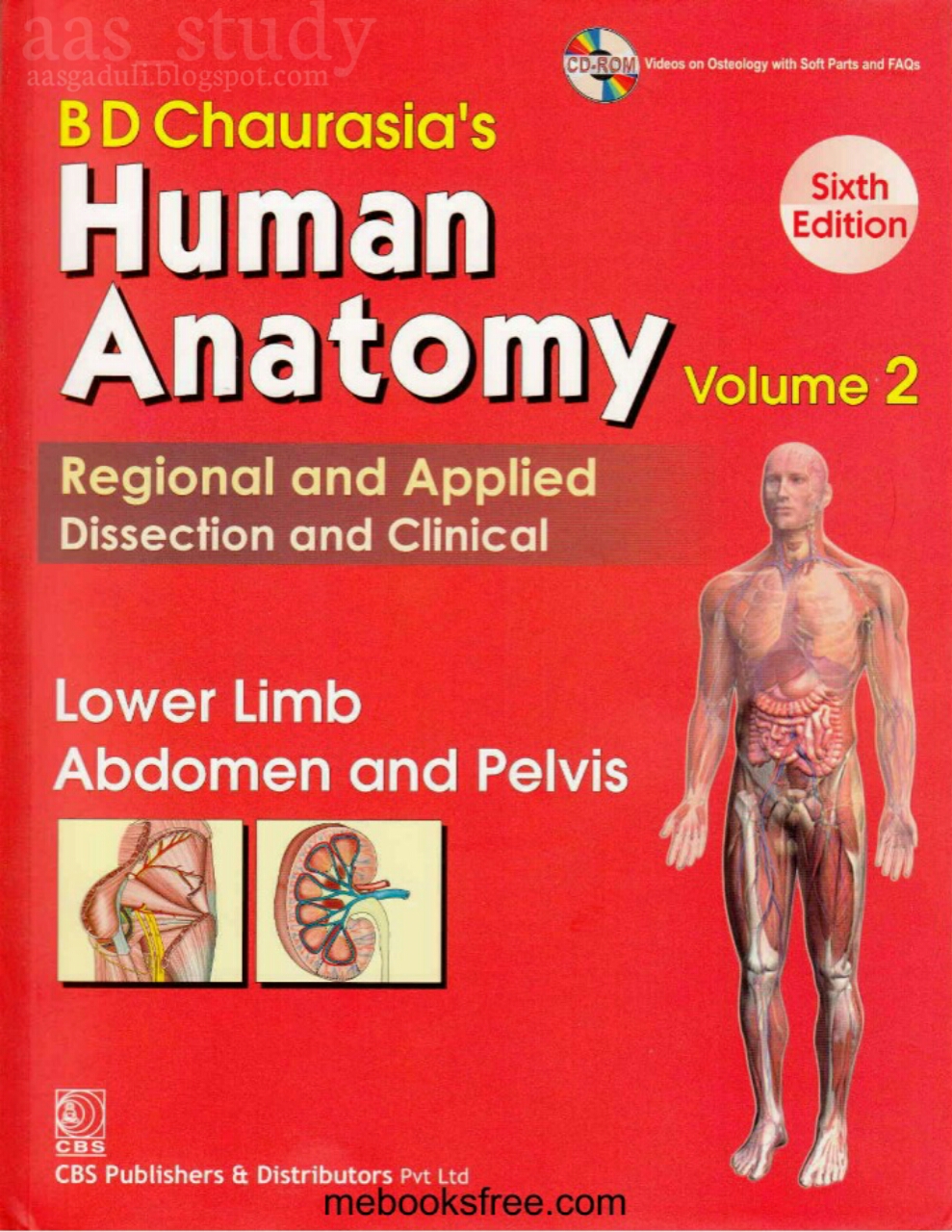 B D Chourasia's Human Anatomy Vol-2