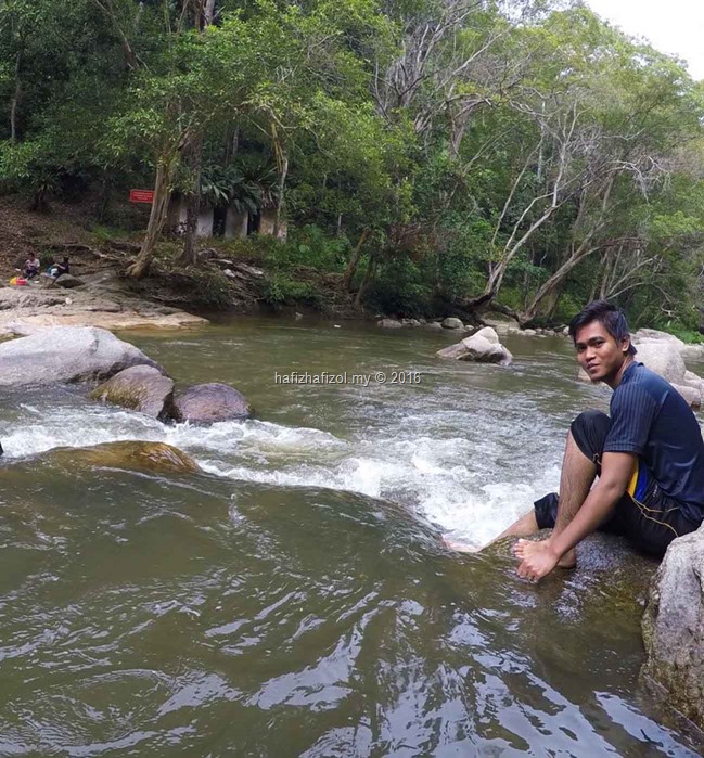 mandi di hutan lipur chamang