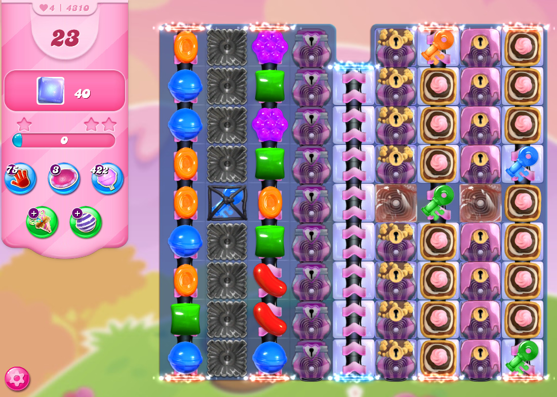 Candy Crush Saga level 4310