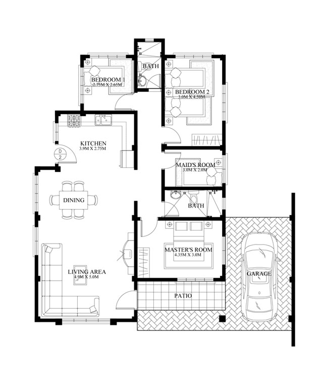 FREE LAY OUT AND ESTIMATE PHILIPPINE  BUNGALOW  HOUSE 