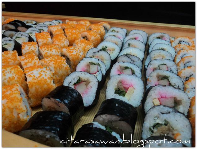 Sushi Telur Ikan / Tobiko Sushi ~ Blog Kakwan