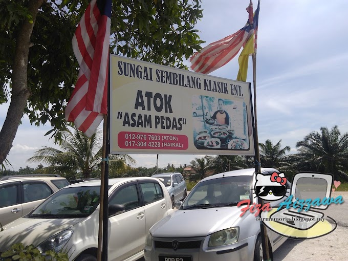 Sedapnya makan di Asam Pedas Sg. Sembilang (Atok)