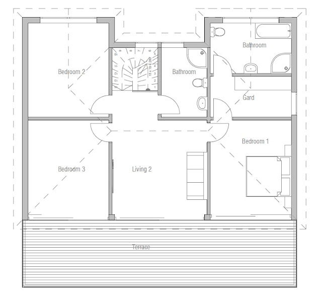 modern floor plan