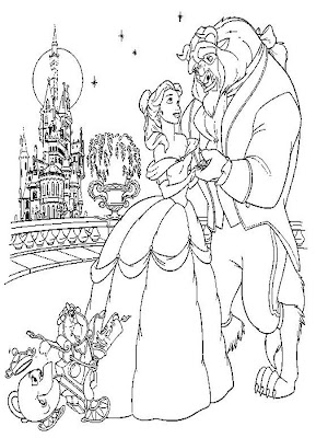 Disney Princess Coloring Pages