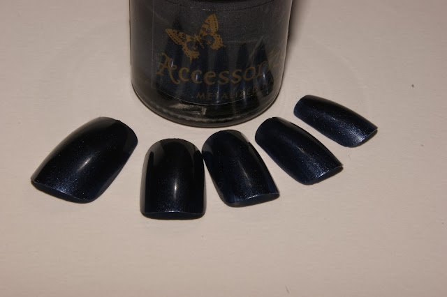 Accessorize Metalized Nail Polish in Sapphire 