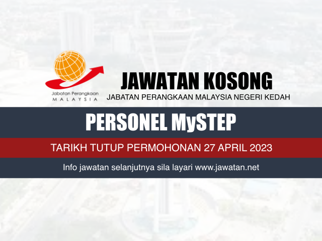 Jawatan Kosong Jabatan Perangkaan Malaysia Negeri Kedah (DOSM Kedah) 2023