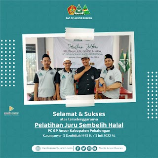 JELANG IDUL ADHA ANSOR BUARAN SIAPKAN JURU SEMBELIH HALAL