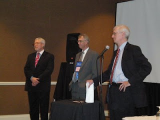 From left - Jeffrey Cannell, James Dawson and Richard Mills