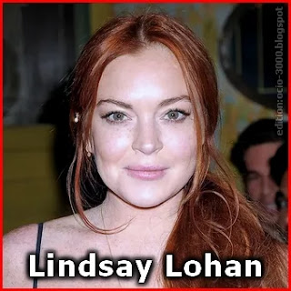 Actrices pelirrojas famosas. Lindsay Lohan.