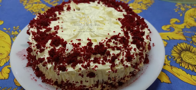 Resepi Kek Red Velvet Kukus Yang Sangat Mudah