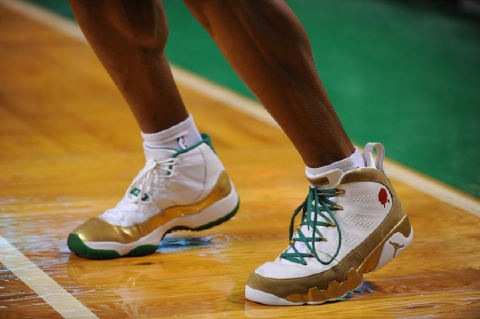 Ray Allen 3 Point Record Shoes. 3 Point King. Ray Allen broke