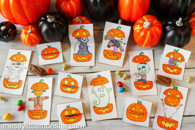 Halloween card crafts
