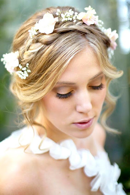 flower crown wedding