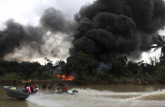 illegal refineries delta state