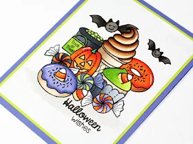 Sunny Studio Stamps: Halloween Cuties & Sweet Shoppe Candy Card by Stephanie Klauck.