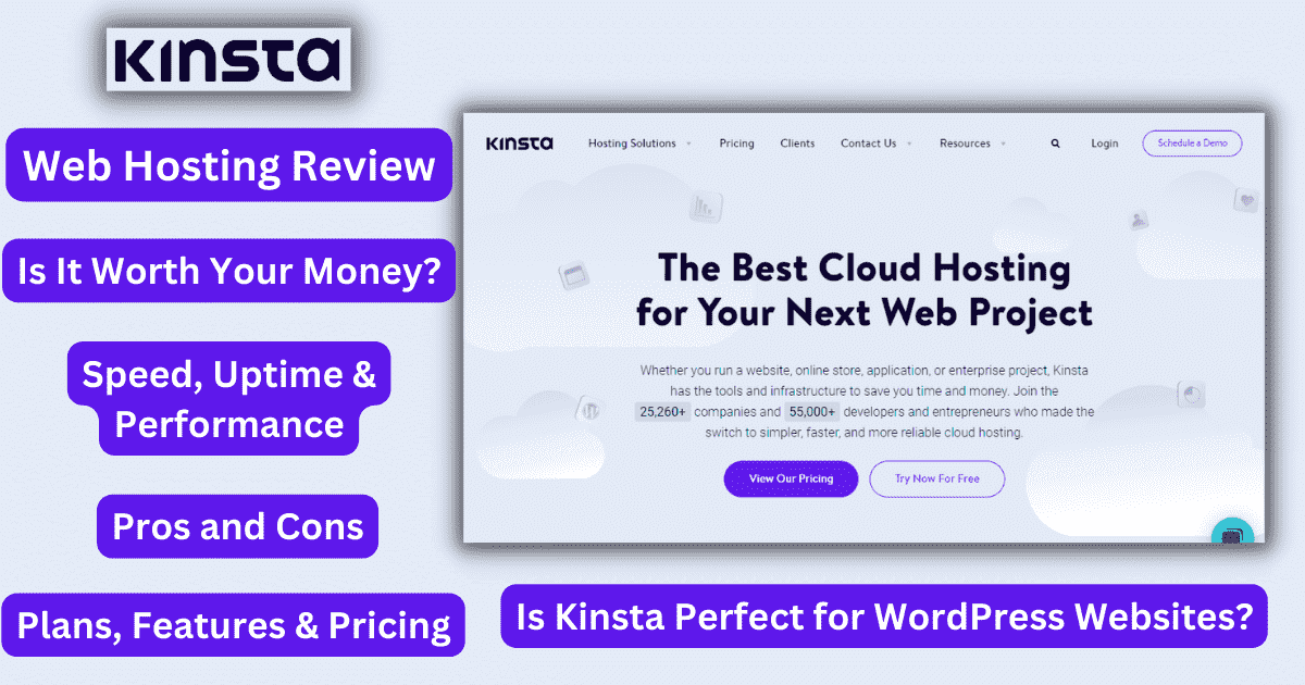 Kinsta Web Hosting Review | Kinsta Pros and Cons