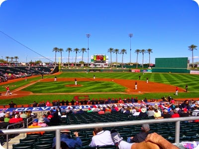 Spring training Cleveland Indians