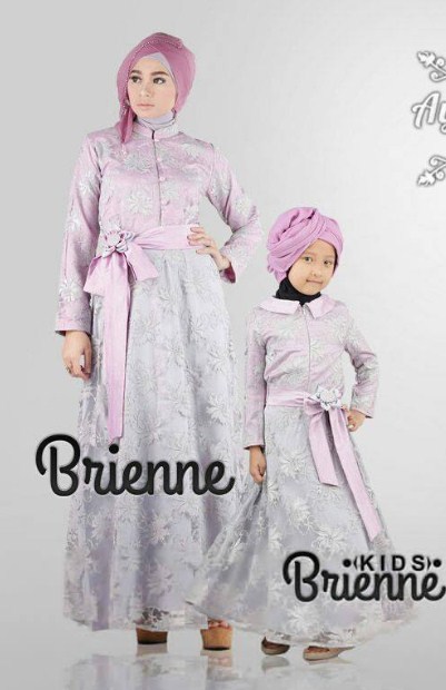 10 Model  Baju  Muslim Brokat Ibu  dan  Anak  Terbaru  2019