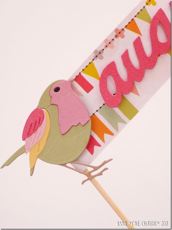 Usare Big Shot e Fustelle Sizzix per creare un velocemente un Cake Topper