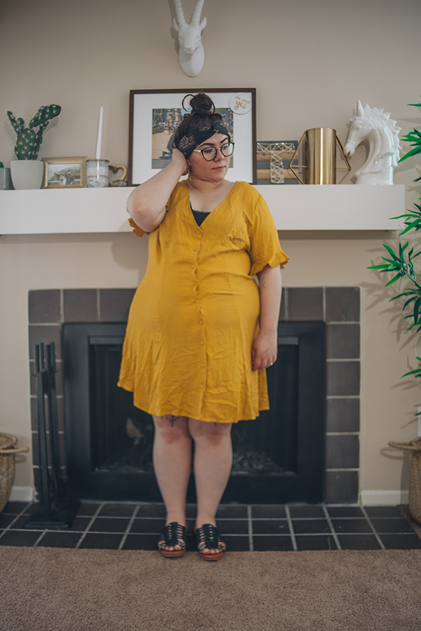 Light and Bright in Mustard Yellow | katielikeme.com outfit fashion summer fashion style
