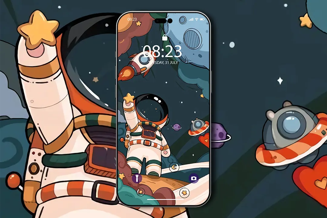 Astronaut Phone Wallpaper  35