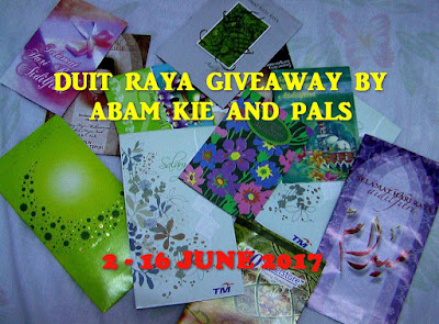 Duit Raya Giveaway by Abam Kie and Pals