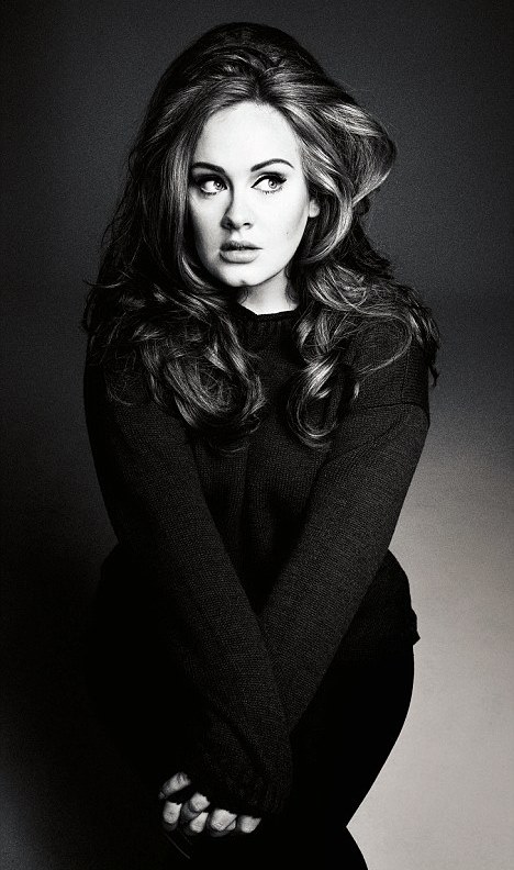 Adele Photoshoot For Glamour Magazine