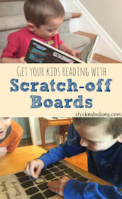 Great idea! Scratch off boards as a summer reading incentive. The kids scratch off a square to reveal a prize after they have read a book! So fun!