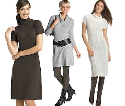 Latest Trends Style Casual Dress for Winter 2011