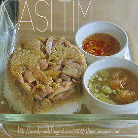 Nasi Tim Ceker Ayam