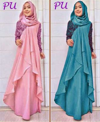 45 Trend Model Baju Muslim Desain Terbaik 2020