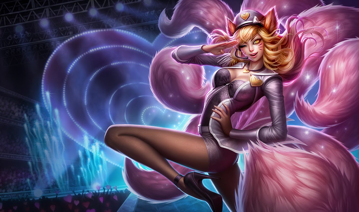 League of Legends Champions - Ahri - Wallpaper