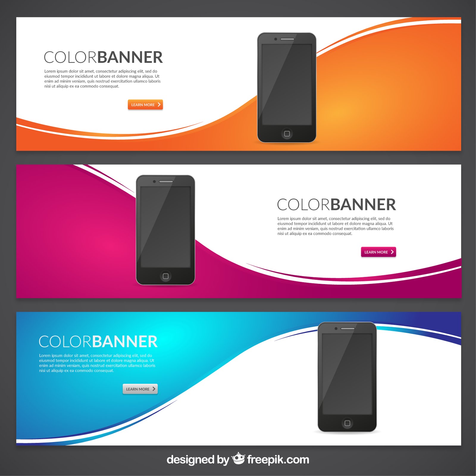 Download Free vector infographic banners | Free vectors