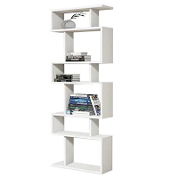 Bookcase white 60x20x157