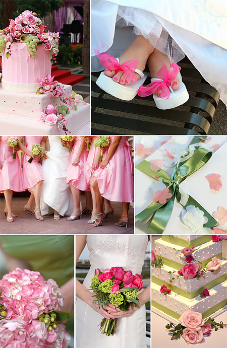 pink and purple weddings