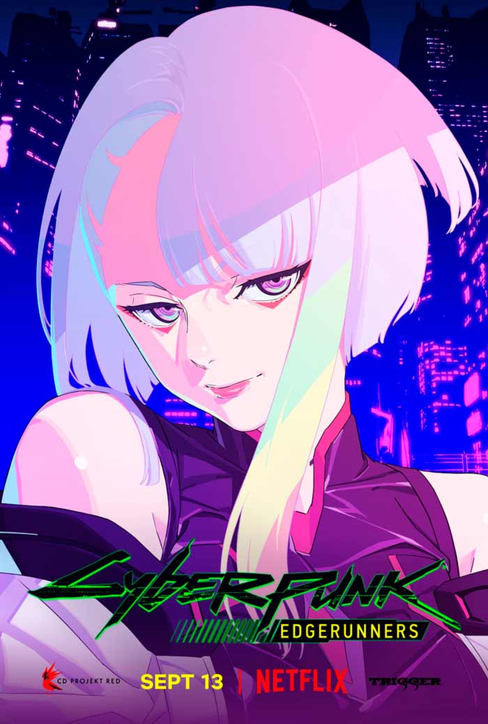 Cyberpunk: Edgerunners anime - Netflix - poster