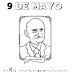 colorear 9 de Mayo día de Europa