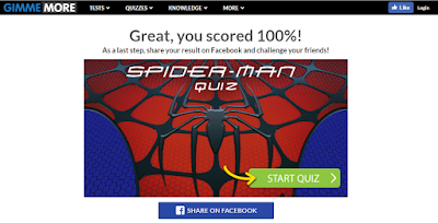 Spider Man Quiz Answers