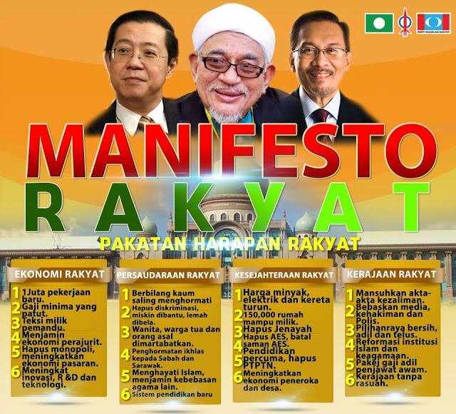 10 manifesto pakatan harapan