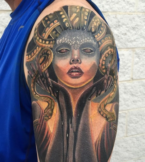 Tatuagem Medusa