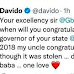 When Will You Congratulate Adeleke? Davido Asks Oyetola