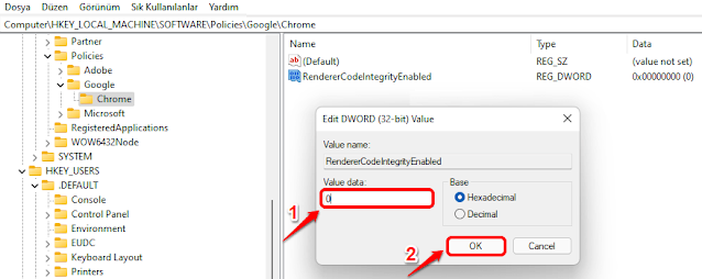 Windows 10&11'de Google Chrome STATUS_INVALID_IMAGE_HASH Hatası