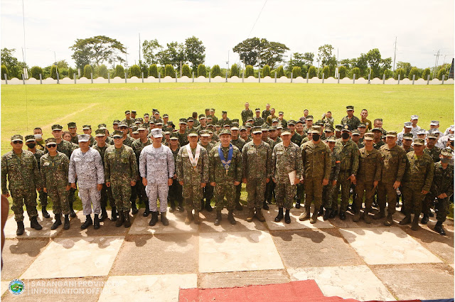 Gov. Pacquiao joins DEART and MROT Closing Ceremony, dons rank as MSgt